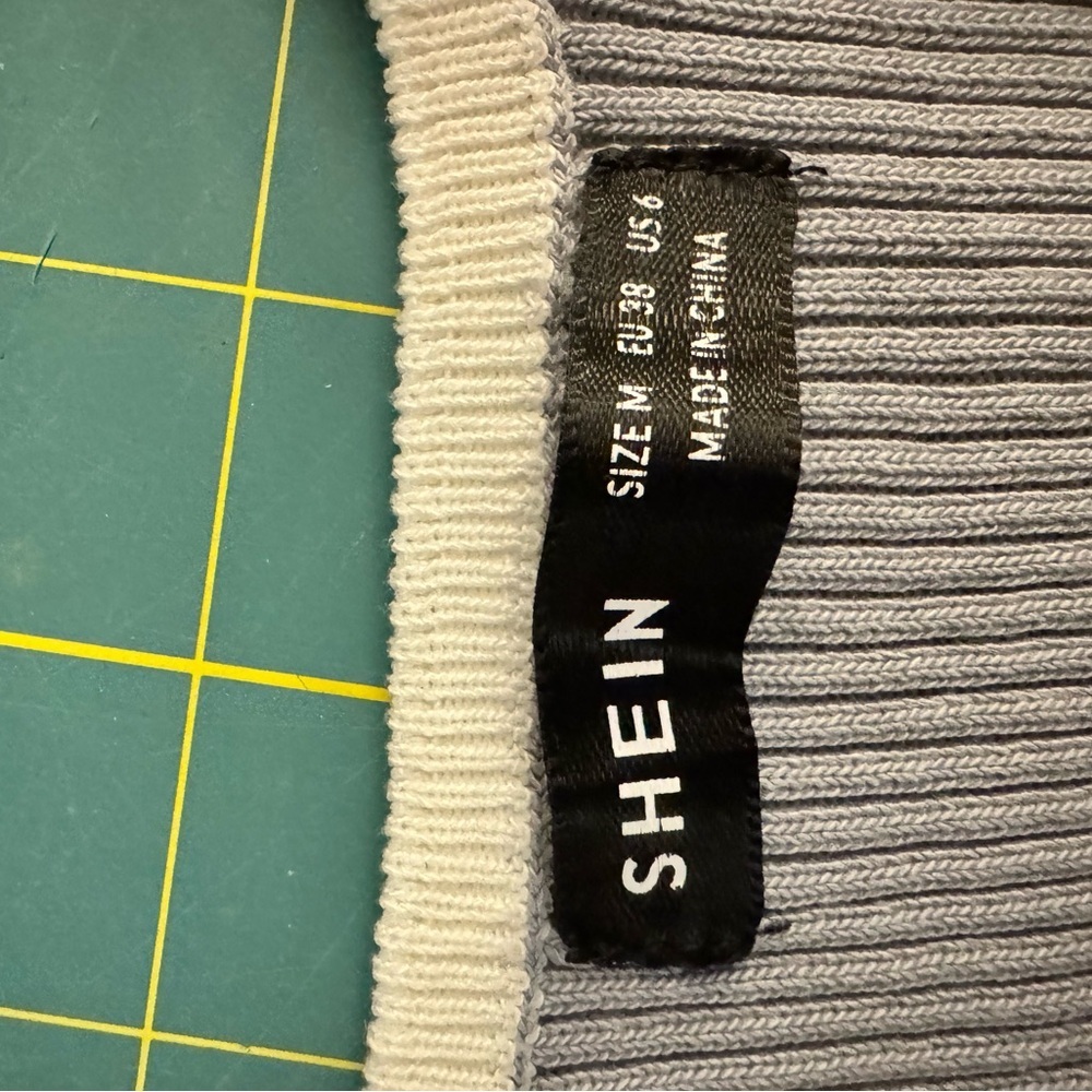 Gray Ribbed Knitwear Set​ - Picture 6 of 6